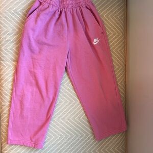 Nike Kids Pink Jogger Sweatpants